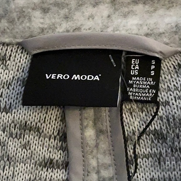 NWT VERO MODA WOOL COAT - Picture 2 of 3